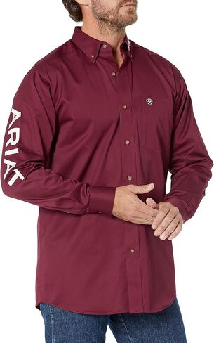 Ariat Men's Team Logo Twill Fitted Shirt in Saudi Arabia