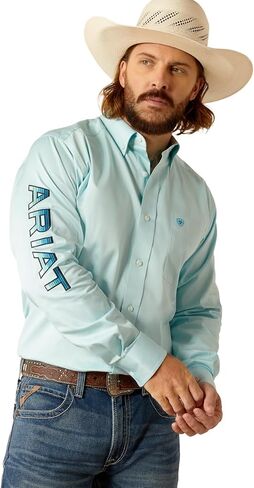 Ariat Men's Team Logo Twill Fitted Shirt in Saudi Arabia