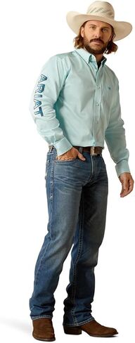 Ariat Men's Team Logo Twill Fitted Shirt in Saudi Arabia