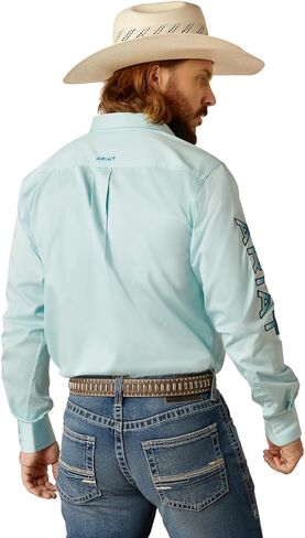 Ariat Men's Team Logo Twill Fitted Shirt in Saudi Arabia