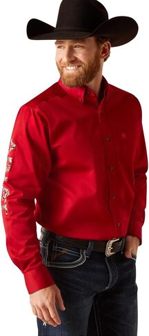 Ariat Men's Team Logo Twill Fitted Shirt in Saudi Arabia