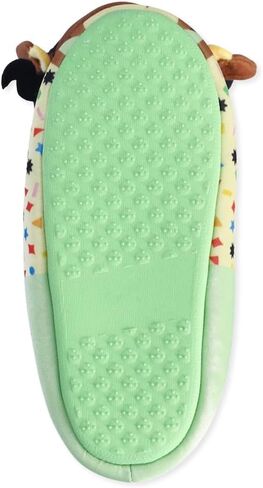 Disney Princess Tiana Toddler Girls' Sock-Top Slippers Shoes (Medium 7-8) in Saudi Arabia