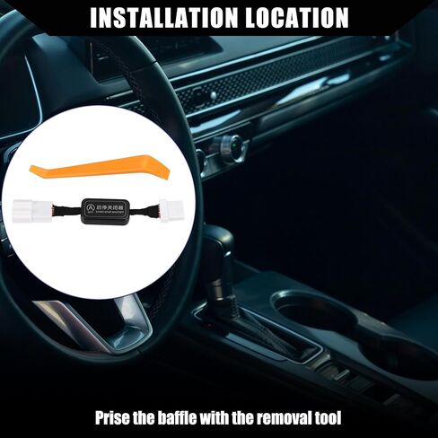 Hihaha بدء التشغيل التلقائي وحذف/تعطيل لسيارة Honda Civic 11th 2022-2023 / نظام إلغاء المحرك A-Off كابل الجهاز/داخلي/بلاستيك متين / مجموعة واحدة in Saudi Arabia