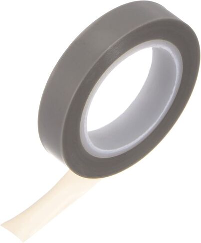 HARFINGTON PTFE Film Tape Roll, 0.4" x 33 ft High Temperature Tape 0.08mm Thickness with Single Side Adhesive for Vacuum Sealer Machine, Hand Impulse Sealers, Gray in Saudi Arabia