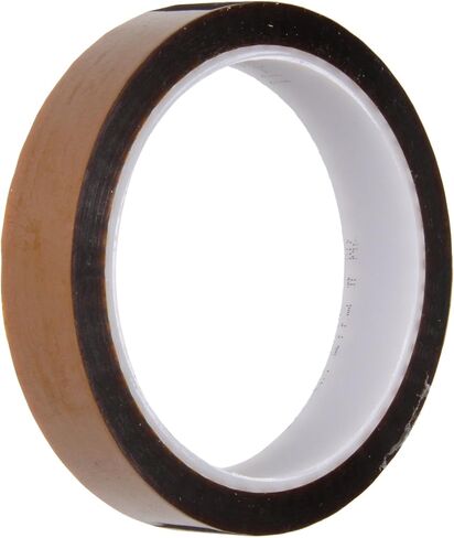 3M 5413 Amber Polyimide Film Tape, 0.75" Width x 36yd Length (1 roll) in Saudi Arabia