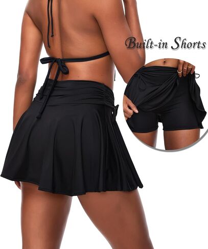 تنورة نسائية صغيرة بطيات من Coloquin Y2k تنورة قصيرة واسعة برباط وكشكشة تنورة خرافية in Kuwait