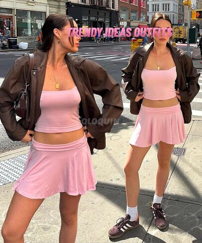 Coloquin Women Mini Skirts Y2k Pleated Short Skirts Flowy Ruched Coquette Skirt Going Out Skirt in Saudi Arabia