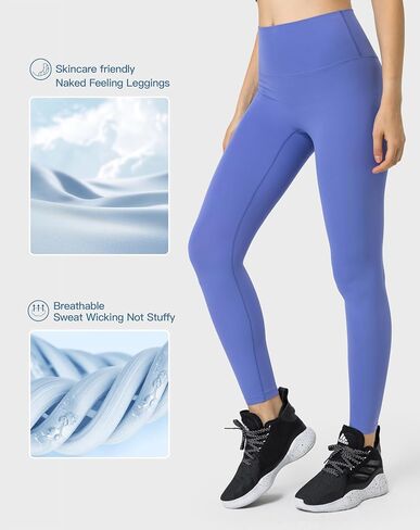 Naturalcolor High Waist Yoga Pants, Tummy Control Workout Running Leggings for Women，Soft Athletic Pants for Workout in Saudi Arabia