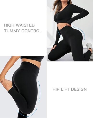 Naturalcolor High Waist Yoga Pants, Tummy Control Workout Running Leggings for Women，Soft Athletic Pants for Workout in Saudi Arabia