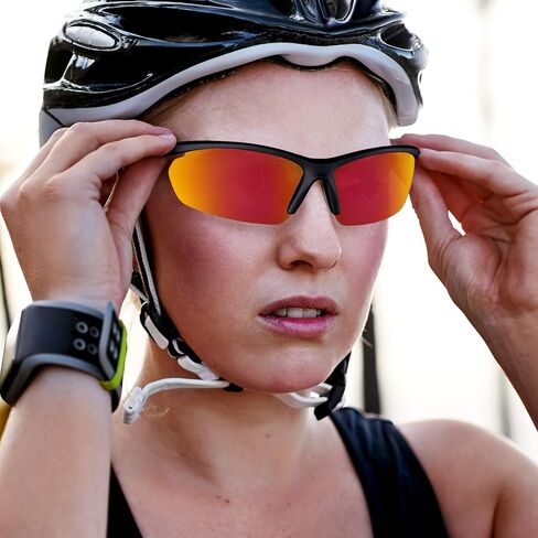 Gear District Polarized UV400 Sport Sunglasses Anti-Fog Ideal for Driving or Sports Activity in Saudi Arabia