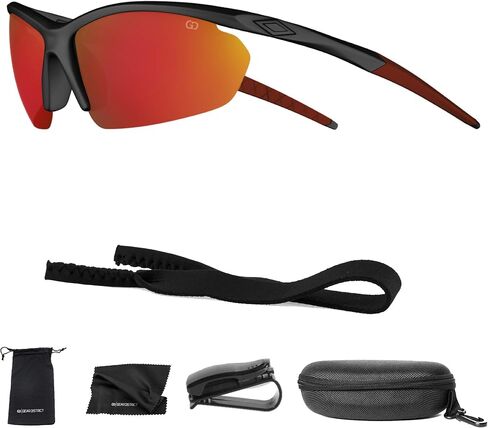 Gear District Polarized UV400 Sport Sunglasses Anti-Fog Ideal for Driving or Sports Activity in Saudi Arabia
