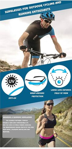 swanoble UV400 2 Sports Sunglasses for Kids Cycling,Light frame Sunglasses for Boys Girls,Youth Softball Baseball Golf in Saudi Arabia