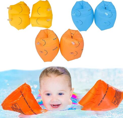Swimming Wing,Swimming Sleeve,Swimming Undershirt,Children's Swimming arm Band,Children's Buoyancy aids,Cute Cartoon Swimming Wing arm Ring Floating Tube,Water Sports Learning Swimming Training aids. in Kuwait