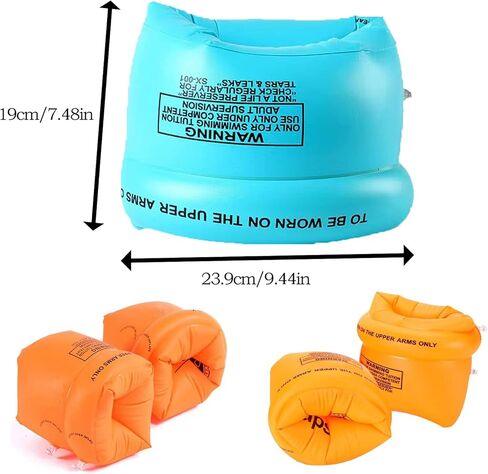 Swimming Wing,Swimming Sleeve,Swimming Undershirt,Children's Swimming arm Band,Children's Buoyancy aids,Cute Cartoon Swimming Wing arm Ring Floating Tube,Water Sports Learning Swimming Training aids. in Kuwait