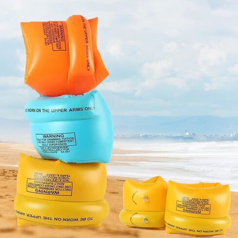 Swimming Wing,Swimming Sleeve,Swimming Undershirt,Children's Swimming arm Band,Children's Buoyancy aids,Cute Cartoon Swimming Wing arm Ring Floating Tube,Water Sports Learning Swimming Training aids. in Kuwait