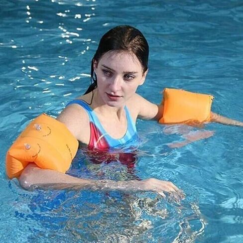 Swimming Wing,Swimming Sleeve,Swimming Undershirt,Children's Swimming arm Band,Children's Buoyancy aids,Cute Cartoon Swimming Wing arm Ring Floating Tube,Water Sports Learning Swimming Training aids. in Kuwait