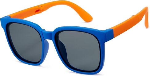 Cyxus Kids Folding Foldable Sunglasses for Girls Boys Prolarized Uv 400 Protection Travel Sunglasses in Saudi Arabia