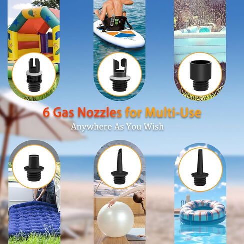 مضخة لوح مجداف قابلة لإعادة الشحن من دوجي مع بطارية 7500 مللي أمبير في الساعة، مضخة هواء كهربائية عالية الضغط 20 رطل لكل بوصة مربعة، مضخة سوب محمولة ذات تضخم مزدوج المرحلة، مضخة هواء ذاتية الإيقاف لألواح التجديف القابلة للنفخ والقوارب والمراتب in Kuwait