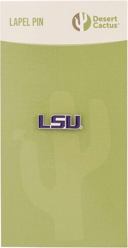 Desert Cactus Louisiana State University Lapel Pins LSU Tigers Geaux Logo Enamel Made of Metal (Pin A) in Saudi Arabia