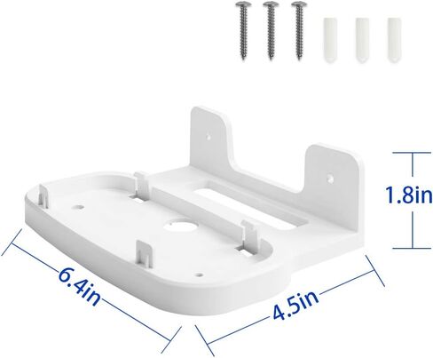 Wall Mount Holder for ASUS ZenWiFi AX Whole-Home Tri-Band Mesh WiFi 6 System (XT8)(CT8)(XT9),Simple and Sturdy Wall Mount Holder Stand Bracket by HOLACA (1 Pack, Black) in Saudi Arabia