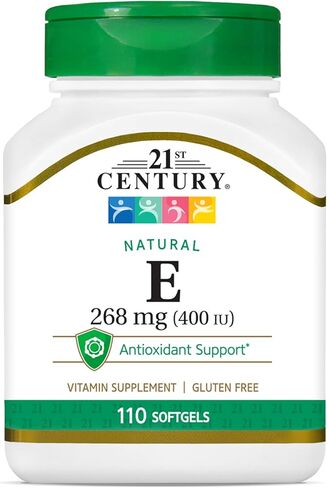 21st Century E 400 I.U. Natural (D-Alpha) Softgels, 110-Count in Saudi Arabia