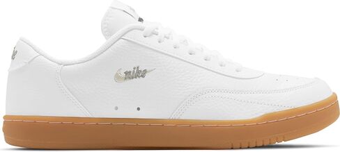 Nike Court Vintage Premium Men's Shoe (CT1726-101,White/Fossil-Enigma Stone) Size 12 in Saudi Arabia