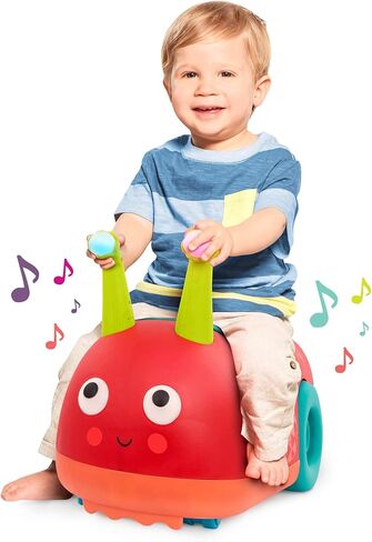 B. toys- Ladybuggy- Ride-On Toy with Lights & Sounds– Ladybug Ride On- Ergonomic Seat – 1 Year + in Saudi Arabia