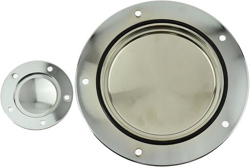 HDBUBALUS 5 Holes Derby Cover Engine Timing Cover Points Cover Fit for Harley Touring Trike Dyna Softail in Saudi Arabia