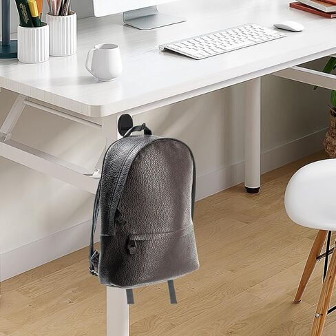 Dlilise Magnetic Hooks 2Pack, Heavy Duty Clothes Magnet Hooks for Hanging, Black Extended Strong Magnetic Coat Hanger, Large Long Magnetic Hooks for Headphone,Hat,Bag,Towel,Refrigerator,Wreath,Wall in Kuwait