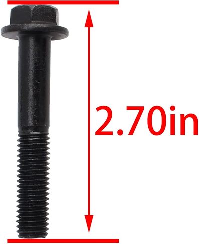 Carbbia 16PCS Exhaust Manifold Bolt Screw Kit for 1994 1995 1996 1997 1998 1999 2000 2001 2002 2003 Ford Powerstroke F250 F350 7.3L Powerstroke Diesel Engine in Saudi Arabia