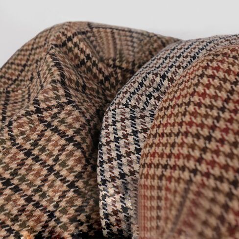 المرأة Houndstooth مترهل موزع الصحف قبعة المتضخم خمر Paperboy الرسام قبعات بيريه in Kuwait