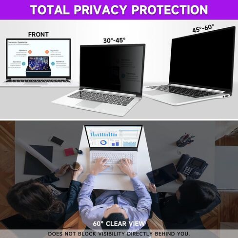 F FORITO 11.6 Inch Laptop Privacy Screen Protector, Anti Glare & Anti Scratch Computer Screen Filter Compatible with 11.6" HP/ASUS/Acer/Lenovo/Dell/Samsung with 16:9 Aspect Ratio Laptop in Saudi Arabia