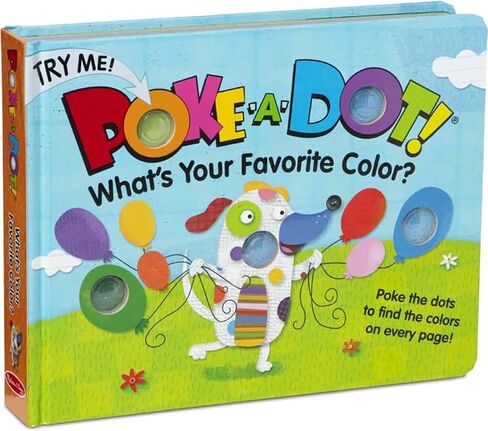 Melissa & Doug Poke-A-Dot Favorite Color: Pop-a-Tronic Activity Kit Bundle with 1 Theme Compatible M&D Scratch Fun Mini-Pad (31344) in Saudi Arabia