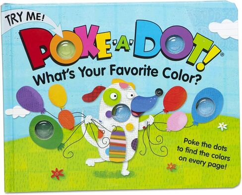 Melissa & Doug Poke-A-Dot Favorite Color: Pop-a-Tronic Activity Kit Bundle with 1 Theme Compatible M&D Scratch Fun Mini-Pad (31344) in Saudi Arabia