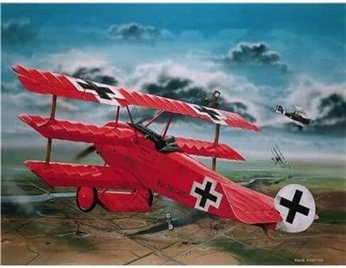 Revell Fokker DR.1 "Richthofen", Red in Saudi Arabia
