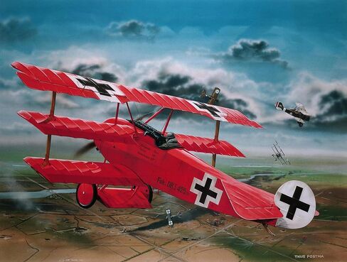 Revell Fokker DR.1 "Richthofen", Red in Saudi Arabia
