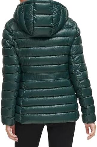 DKNY Short Packable With Side Tab Malachite LG (12-14) in Saudi Arabia