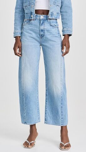MOTHER Women's The Half Pipe Flood Jeans in Saudi Arabia