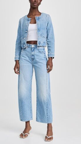 MOTHER Women's The Half Pipe Flood Jeans in Saudi Arabia