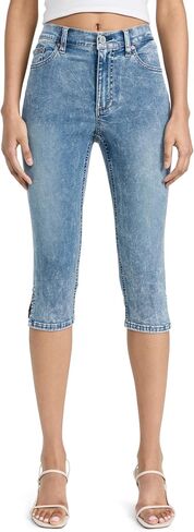alice + olivia Women's Emmie Clam Digger Jeans in Saudi Arabia
