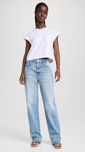 MOTHER Women's The Spitfire Sneak Jeans in Saudi Arabia