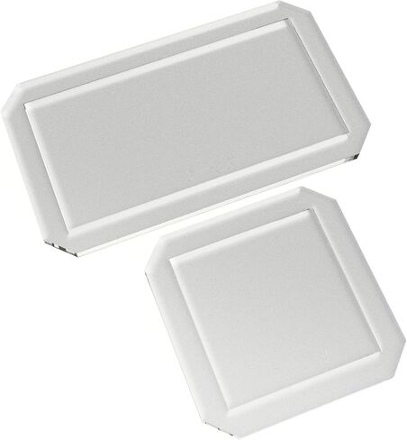 Quilt as you go templates - 6" x 3" rectangle and 3" square - 2 pack - for cutting perfect squares and outlines use with rotary cutter in Saudi Arabia