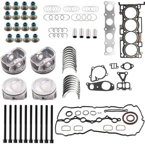 Complete Engine Repair Kits for G4KJ 2.4L Engine-Compatible with for Hyundai Tucson Sonata Santa Fe and Kia Sorento, Crankshaft 23111-2G200, 23111-2G230, Connecting Rods 23510-2G500,23510-2G540 in Saudi Arabia