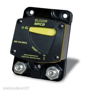 OSS-Bussman DC Circuit Breaker MRCB 200 amp CB187F-200 Manual Reset 187200F in Saudi Arabia