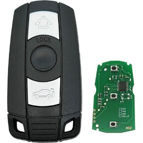 Keyless Entry Remote Replacement Key Fob fit for BMW 1 3 5 Series X1 X3 X5 X6 Z4 328i 325i 320 Key Fob (1) in Kuwait