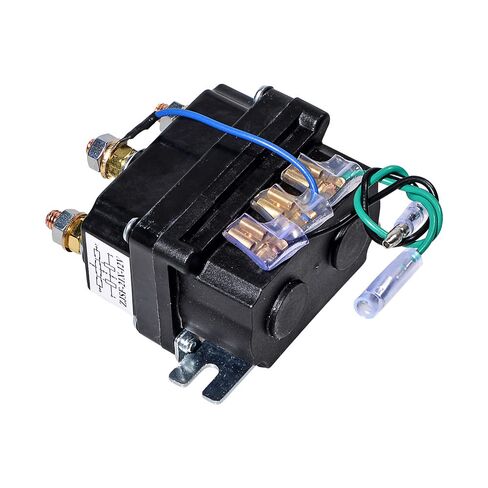 Astra Depot 12V 250A Winch Solenoid Contactor Relay + Twin Wireless Remote Controls for ATV UTV 4WD 4x4 2000lbs-5500lbs Winches KFI Ramsey in Saudi Arabia
