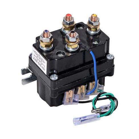Astra Depot 12V 250A Winch Solenoid Contactor Relay + Twin Wireless Remote Controls for ATV UTV 4WD 4x4 2000lbs-5500lbs Winches KFI Ramsey in Saudi Arabia