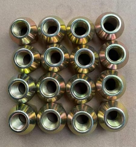 16pcs Factory Style 9/16-18 Open Design Bulge Wheel Lug Nuts 611-162 Replacement for 1994-2010 Dodge Ram 2500 3500 SRW & 2007-2009 Ram 1500 in Saudi Arabia