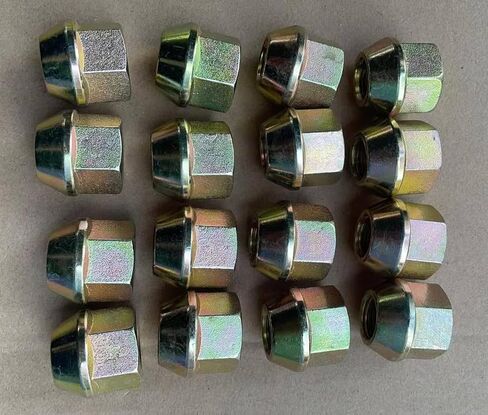 16pcs Factory Style 9/16-18 Open Design Bulge Wheel Lug Nuts 611-162 Replacement for 1994-2010 Dodge Ram 2500 3500 SRW & 2007-2009 Ram 1500 in Saudi Arabia