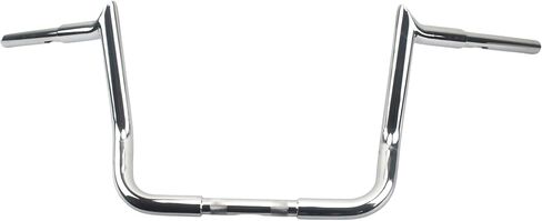 12 بوصة ارتفاع الدهون المقود 1-1/4 بوصة 1.25 بوصة أنبوب قرد Batwing Ape Bar لـ 86-22 Harley Touring Bagger Dresser Street Glide Electra Glide Custom CVO Ultra Limited Tri Road King FLHT FLHX كروم in Kuwait